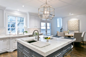 Kitchen, dinning room, back splash